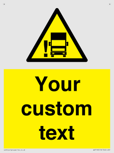 Custom warning blindspot